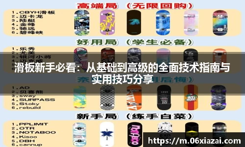 滑板新手必看：从基础到高级的全面技术指南与实用技巧分享